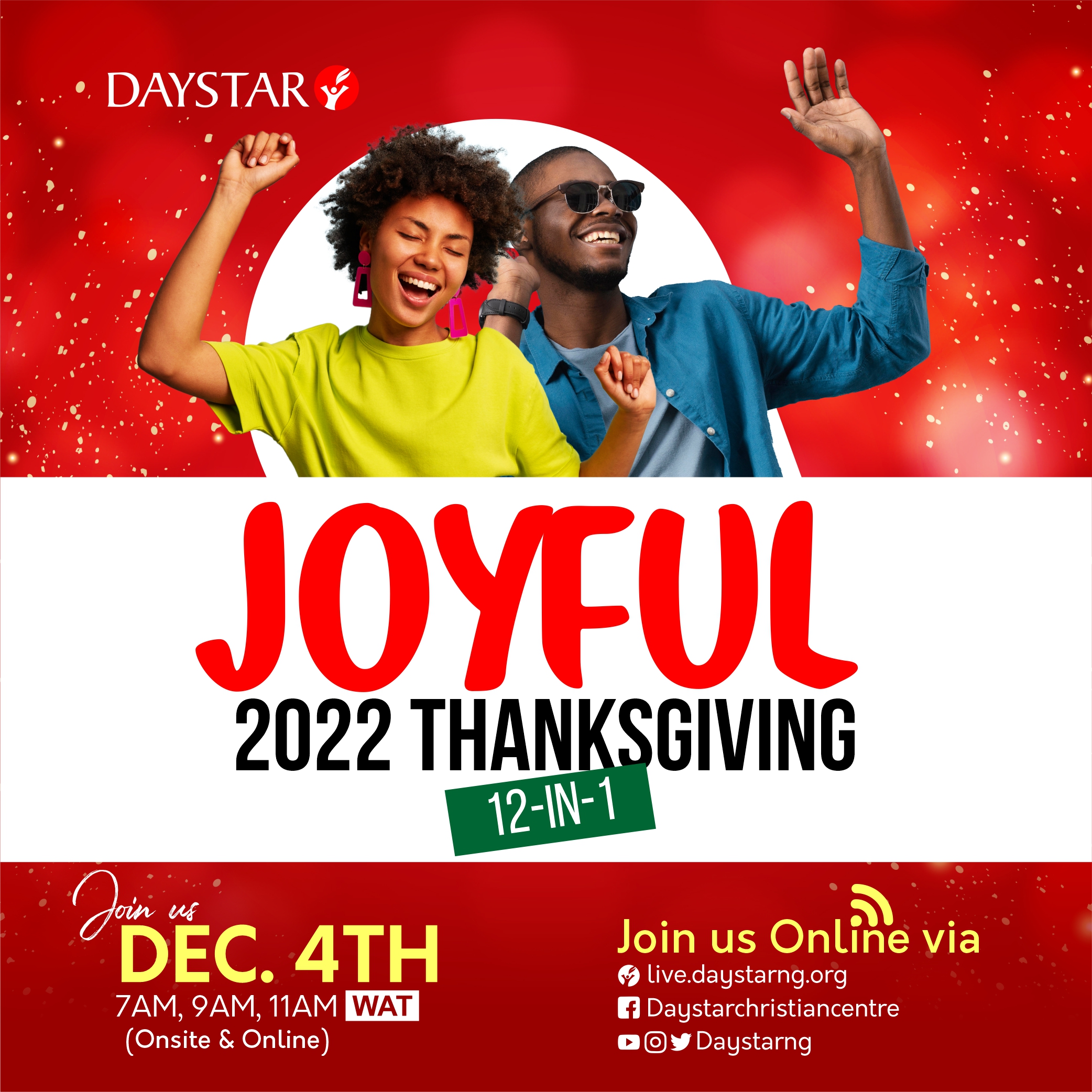 Daystar Christian Centre | Joyful December