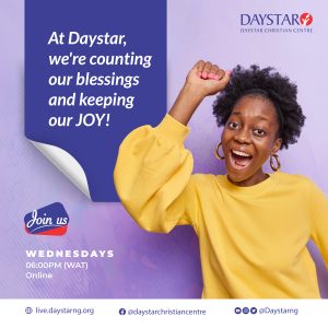 Daystar Christian Centre | Midweek Recharge | Choose Joy