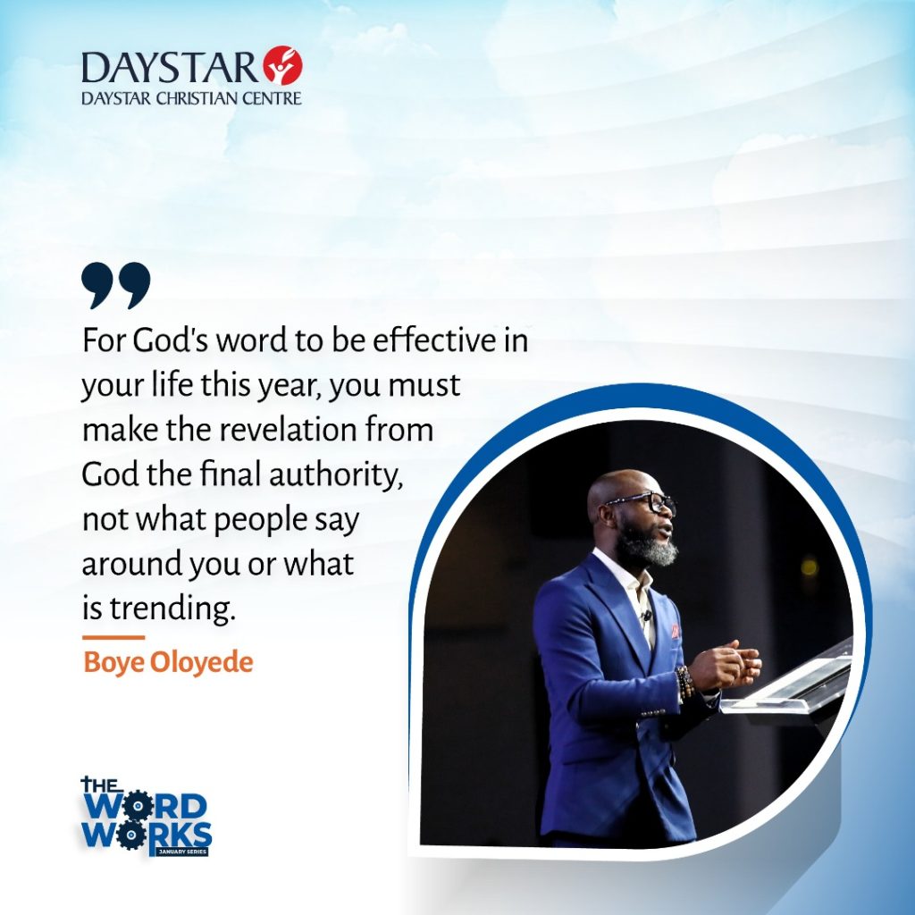 Daystar Christian Centre - The Word Works