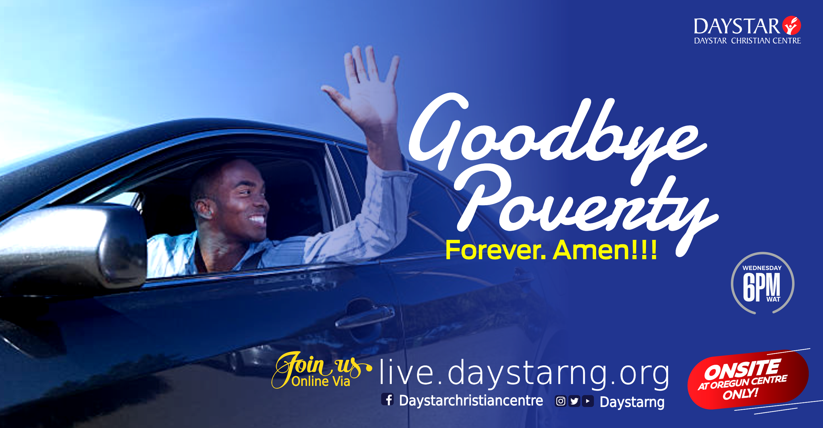 Goodbye Poverty | Daystar Online | Daystar Christian Centre