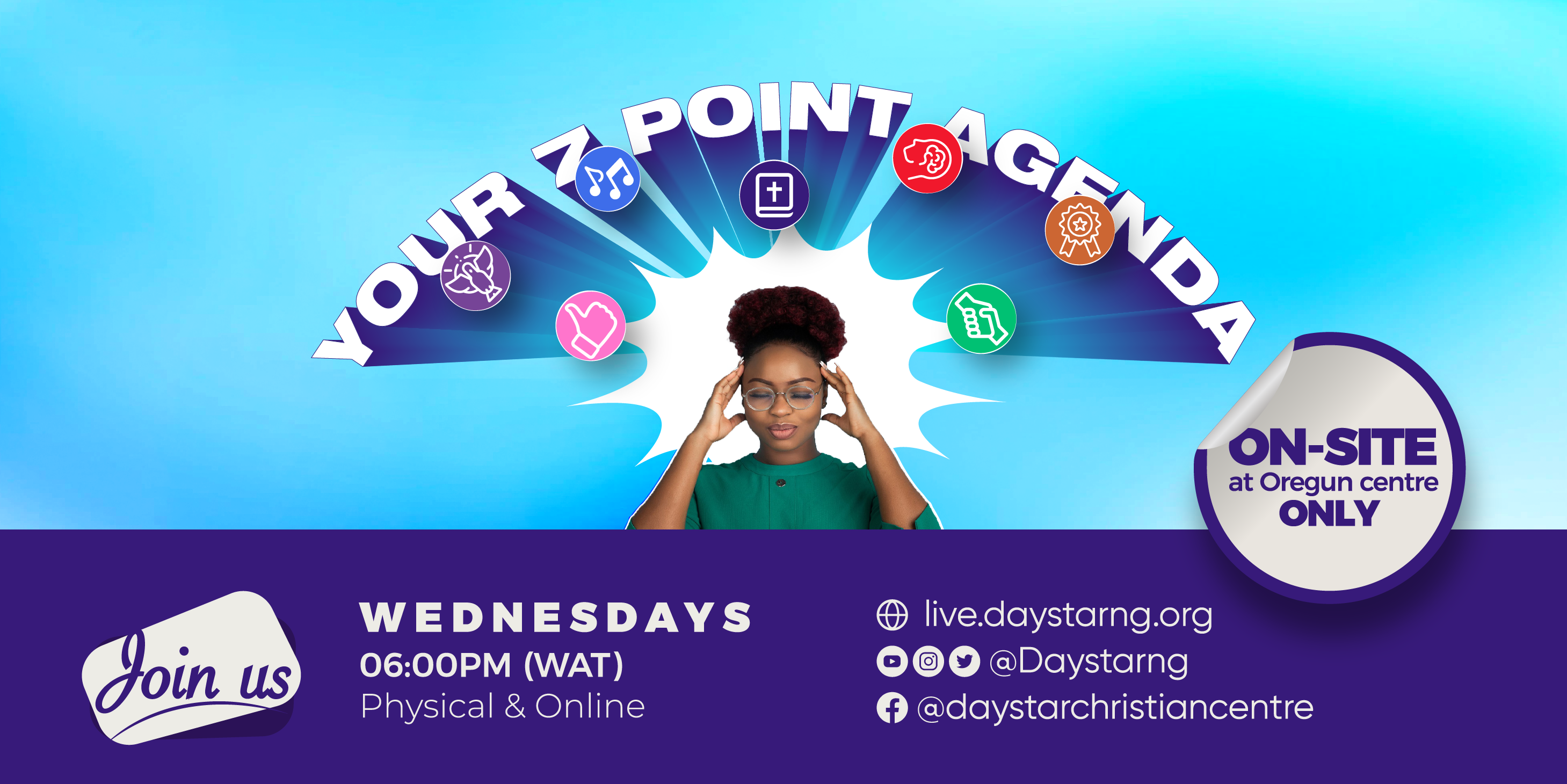You Have An Agenda...Or 7 | Daystar Christian Centre