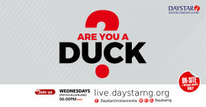 The answer is NO! | Daystar Christian Centre