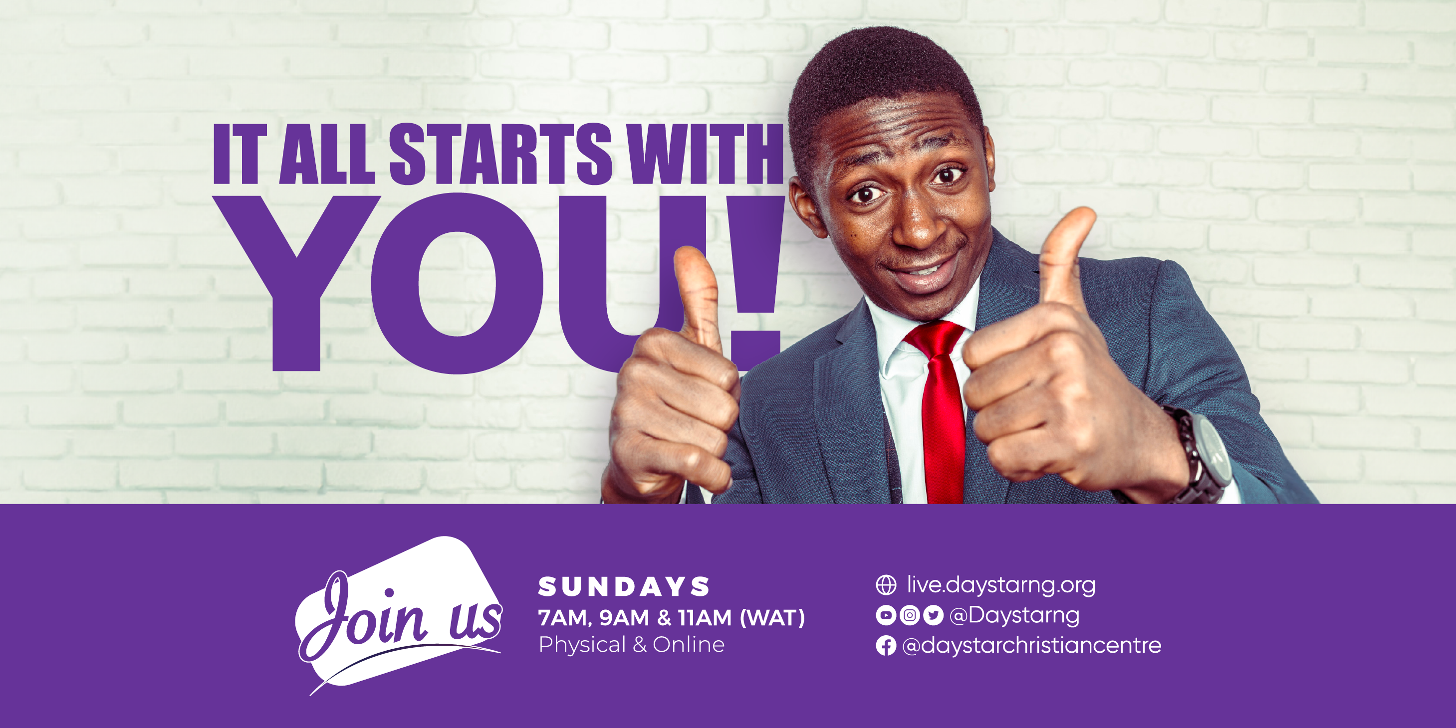 It All Starts With Leadership | Daystar Christian Centre