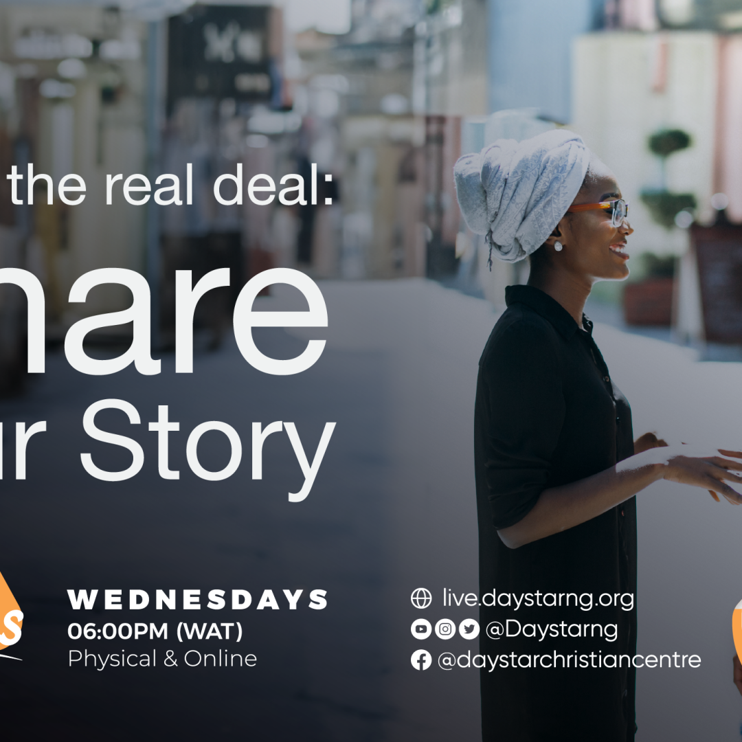 This is the real deal: Share your story